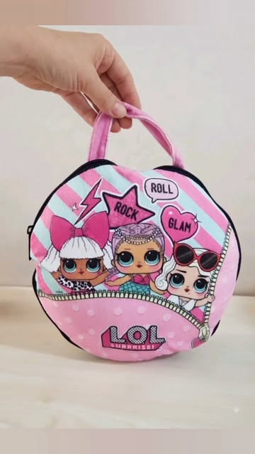 کیف بالشتکی لول贯彻 LOL دخترانه